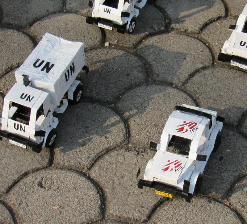 Models of humanitarian vehicles