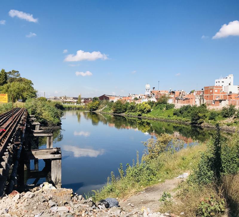 Matazana-Riachuelo river basin in Buenos Aires