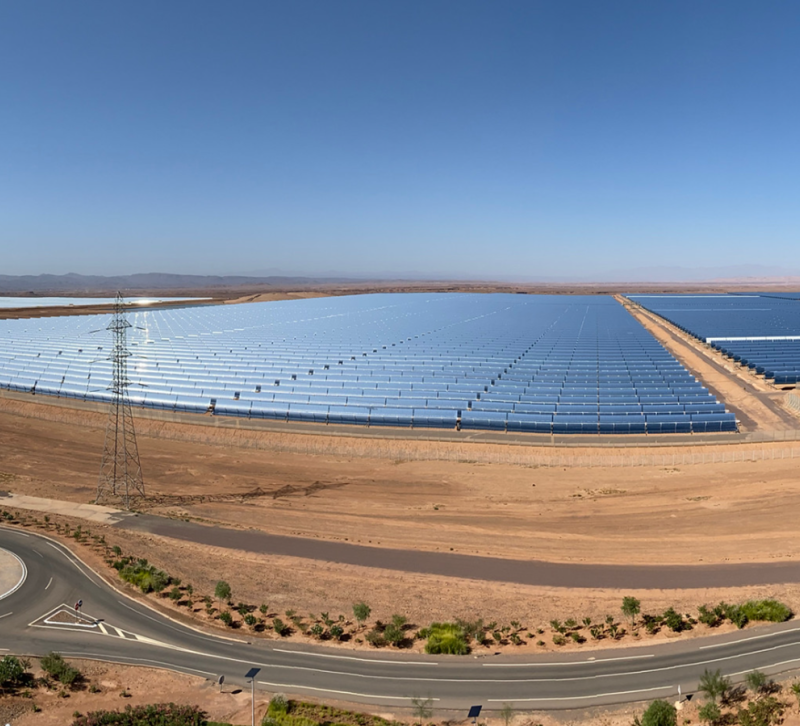Noor 1 and 2, Ouarzazate Solar Power Complex, Morocco