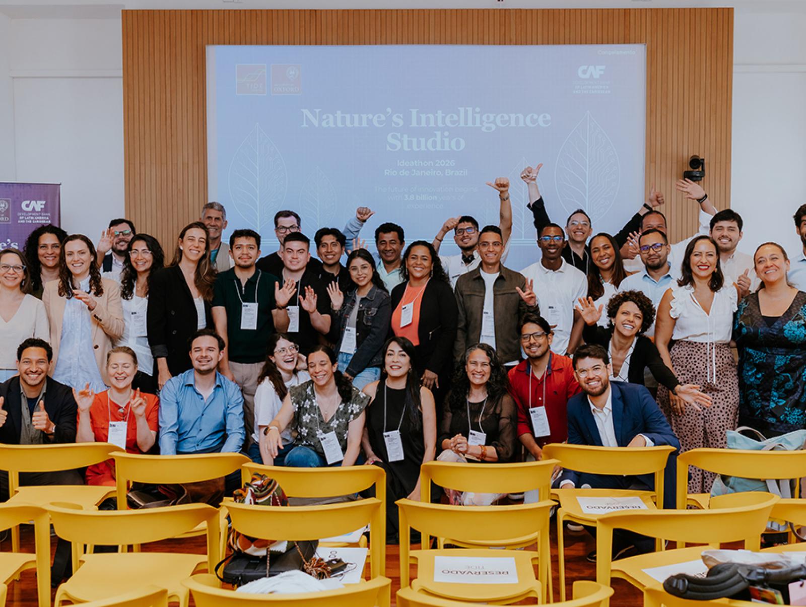Ideathon participants and organisers 