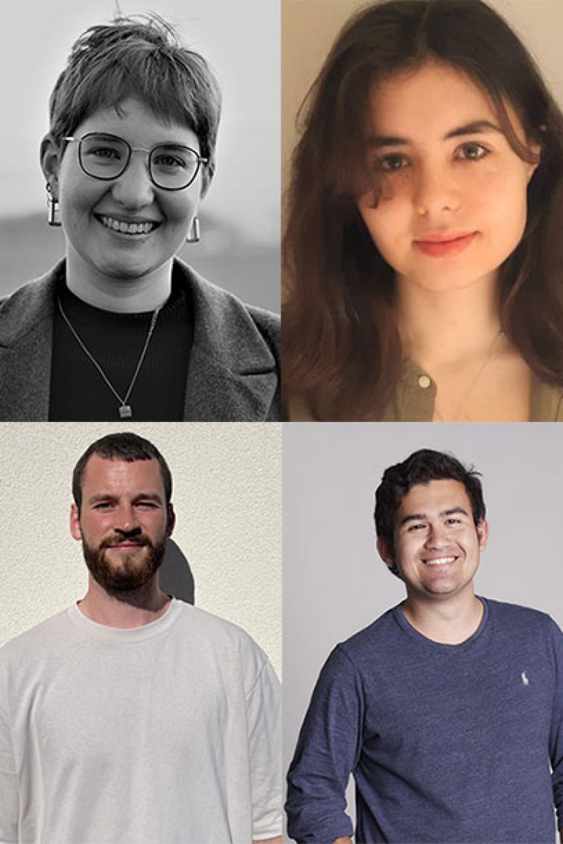 Four headshots