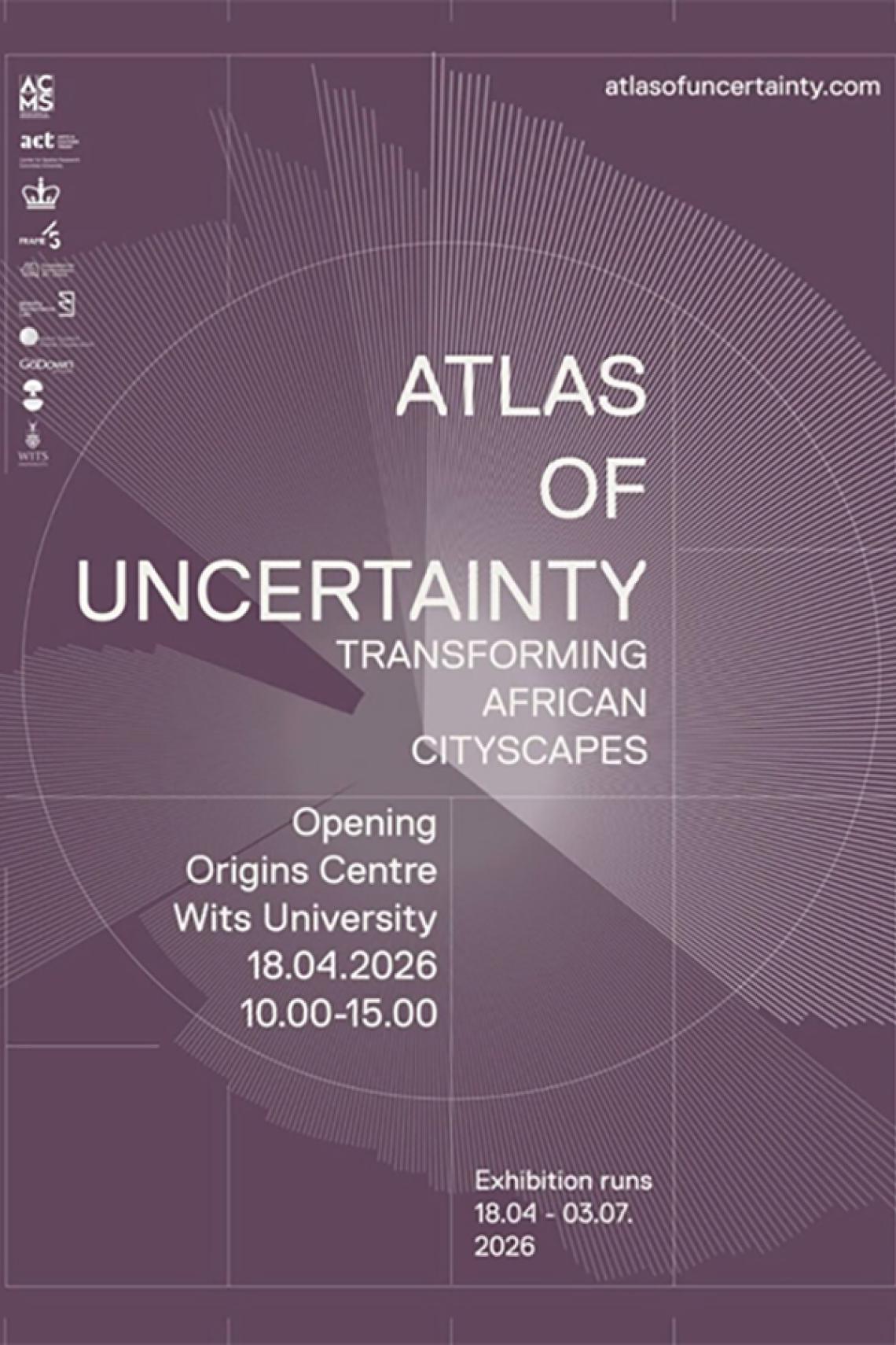 Atlas of Uncertainty exhibition poster