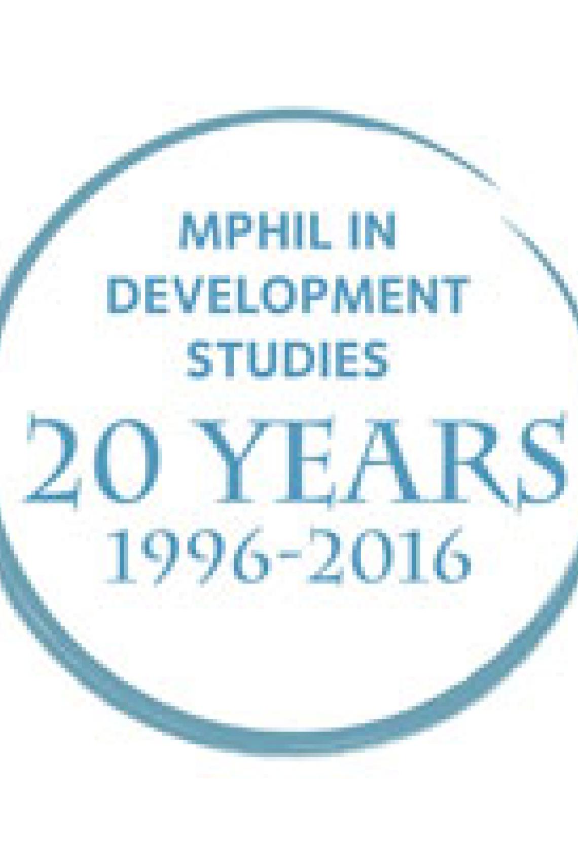 Celebrating 20 years of the MPhil in Development Studies Oxford